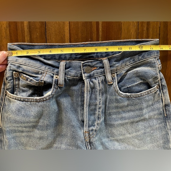 Polo Ralph Lauren the Callen high rise slim beaded split bottom jeans - Picture 3 of 10